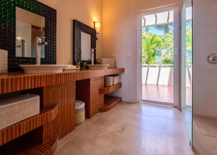 Villa Casa White Duplex Beautiful Sámara
